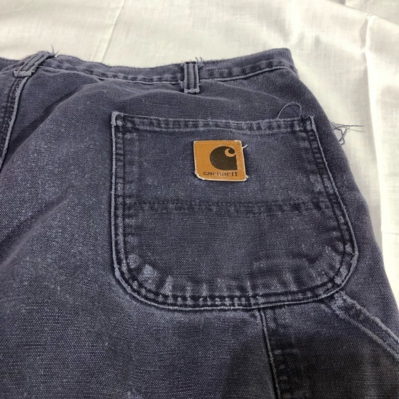 Carhartt Canvas Duck Flannel Blanket Lined Distressed Grunge Workwear 36 - Picture 11 of 12